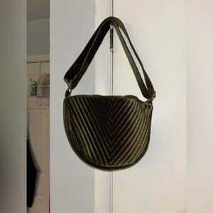 Green Velvet Anthropologie Crossbody